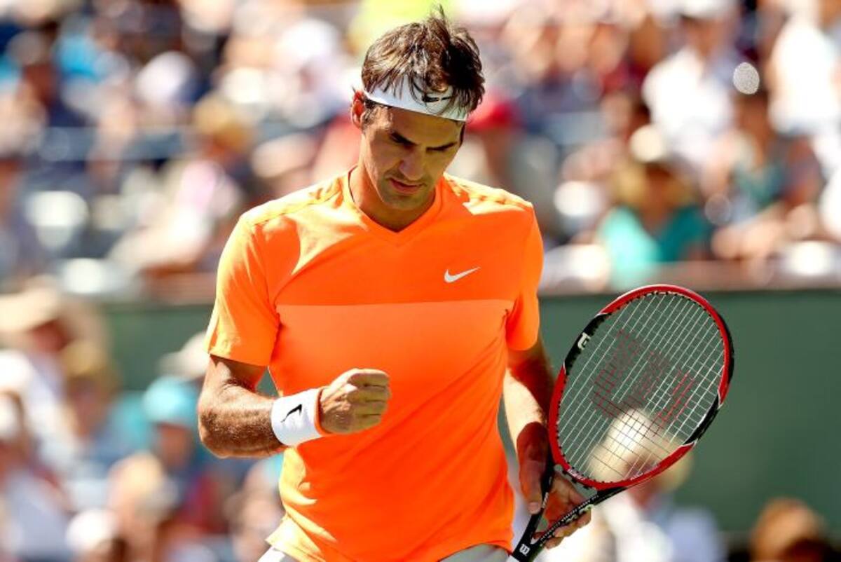 Roger Federer avanzó a la final de Indian Wells. AFP MATTHEW STOCKMAN