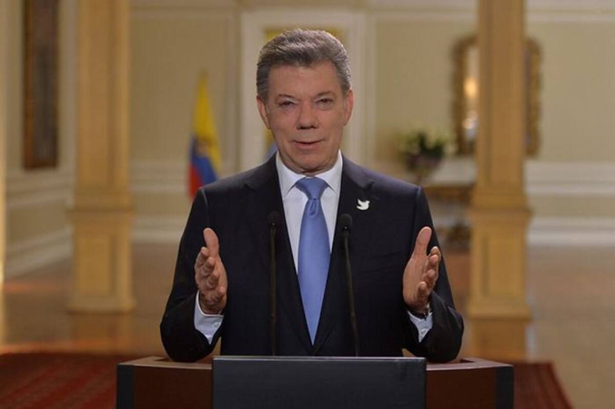Juan Manuel Santos, presidente de la República. COLPRENSA