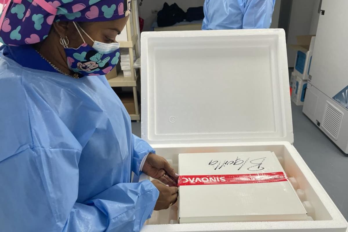 Este miércoles llegaron más de 9.000 vacunas COVID-19 a Barranquilla