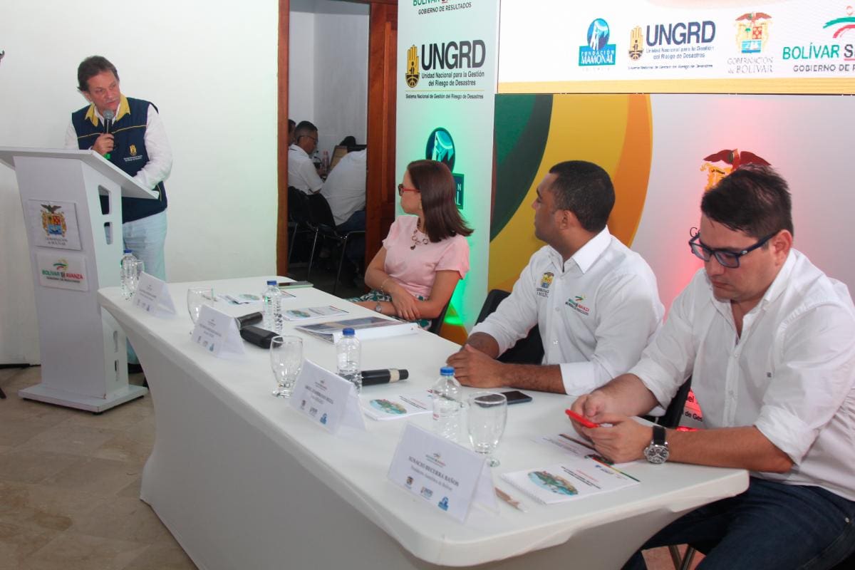 En Bolívar, piloto para capacitar comunidades en gestión de riesgos