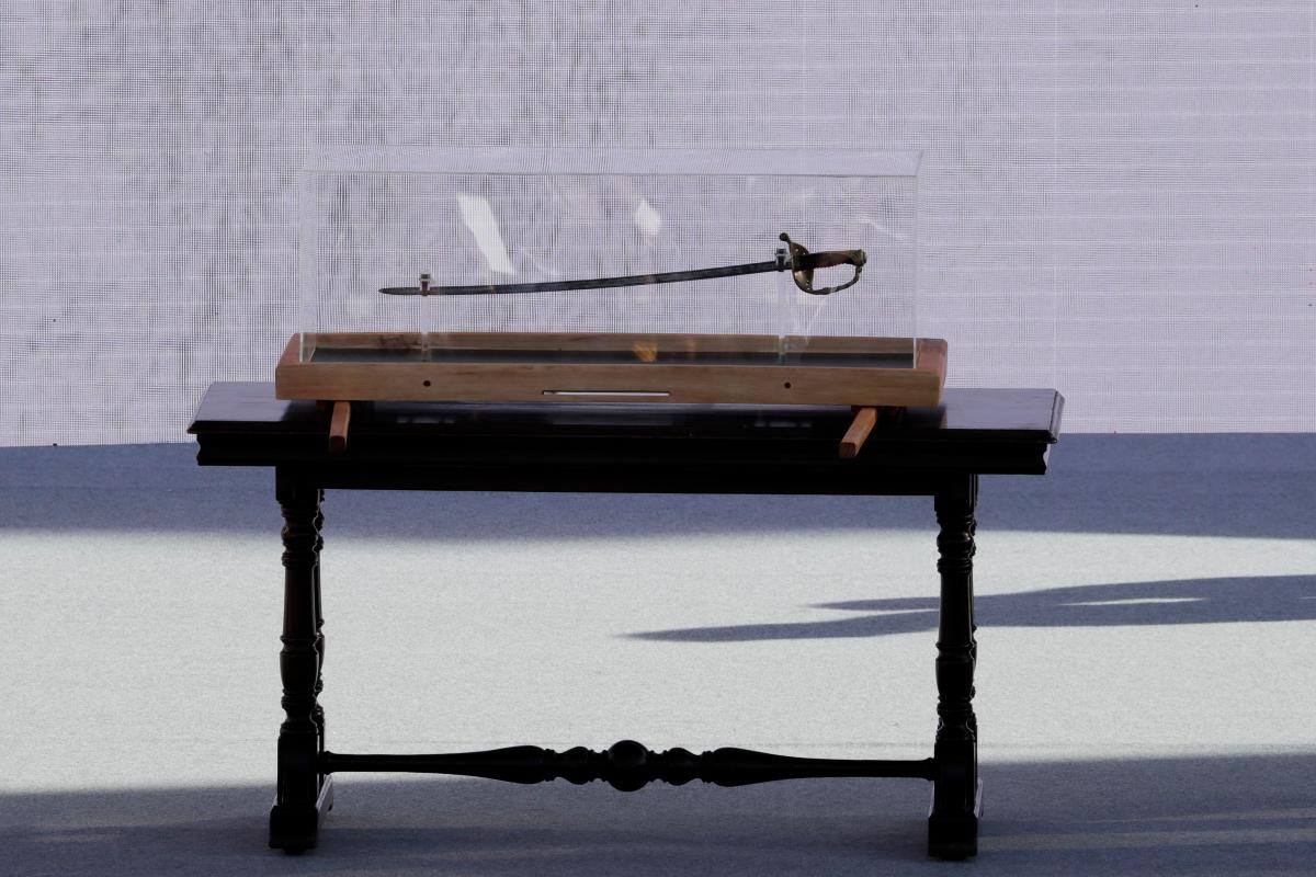 Esta es la historia de la espada de Bolívar que Petro incluyó en su posesión