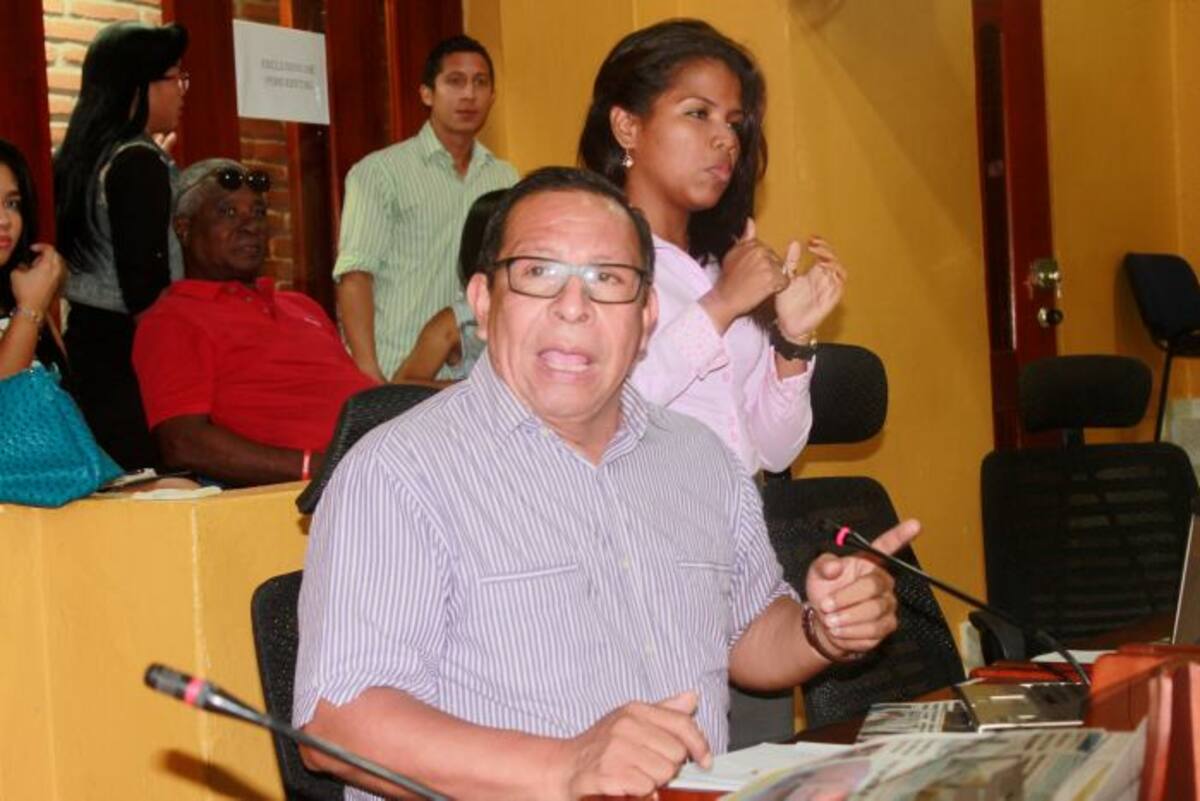 César Pión, concejal citante. Archivo