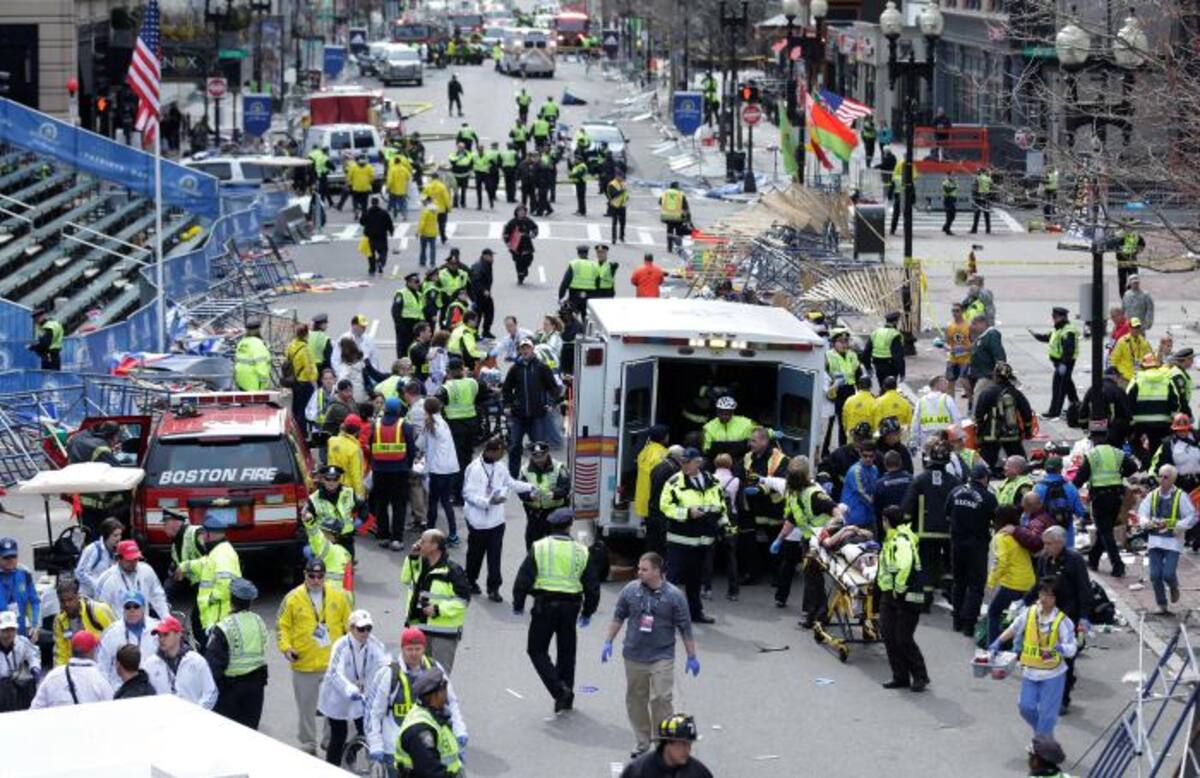 El atentado en el maratón de Boston ocurrió el 15 de abril de 2013. AP Charles Krupa
