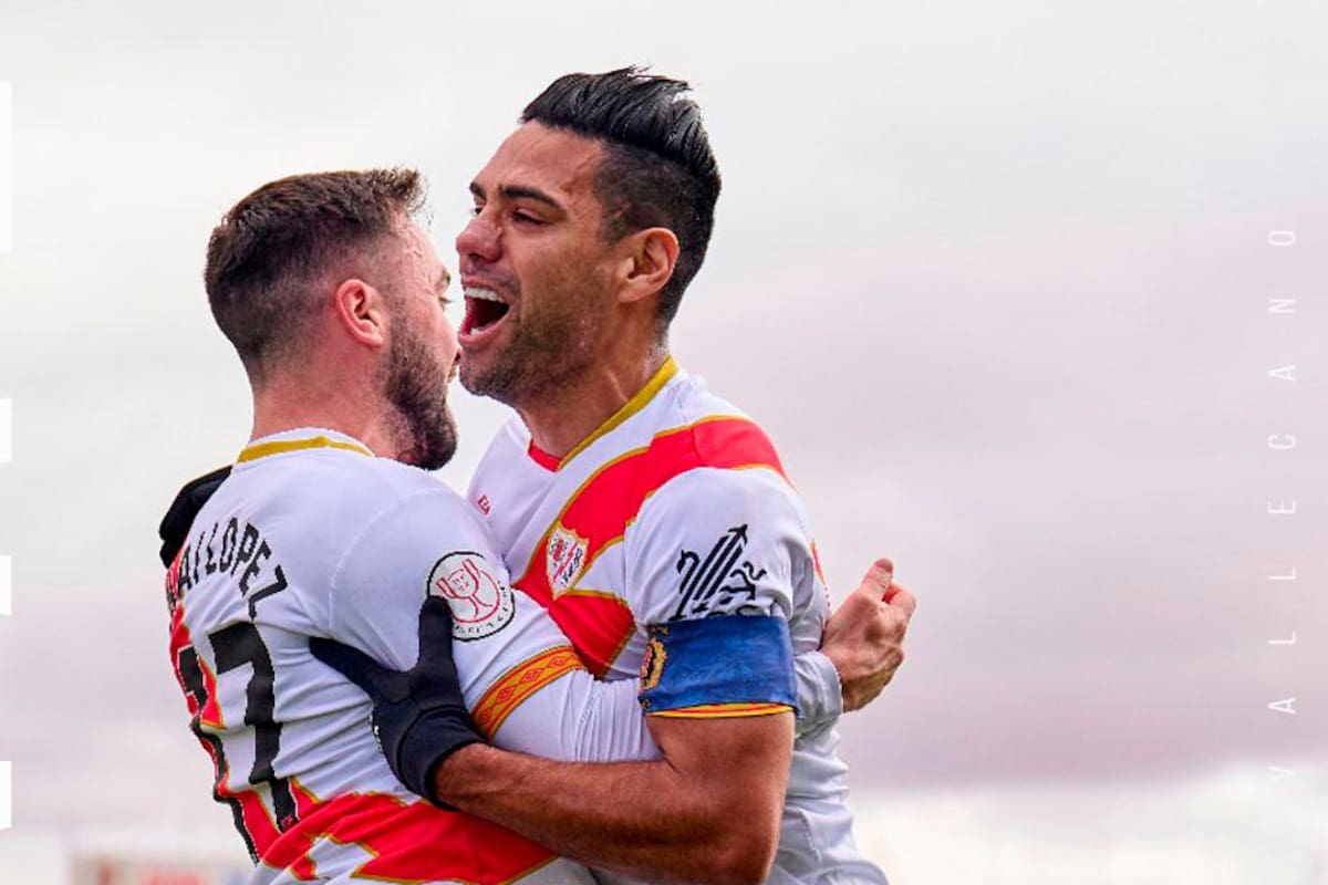 Video: gol de Falcao le da la victoria al Rayo: el samario va por un récord