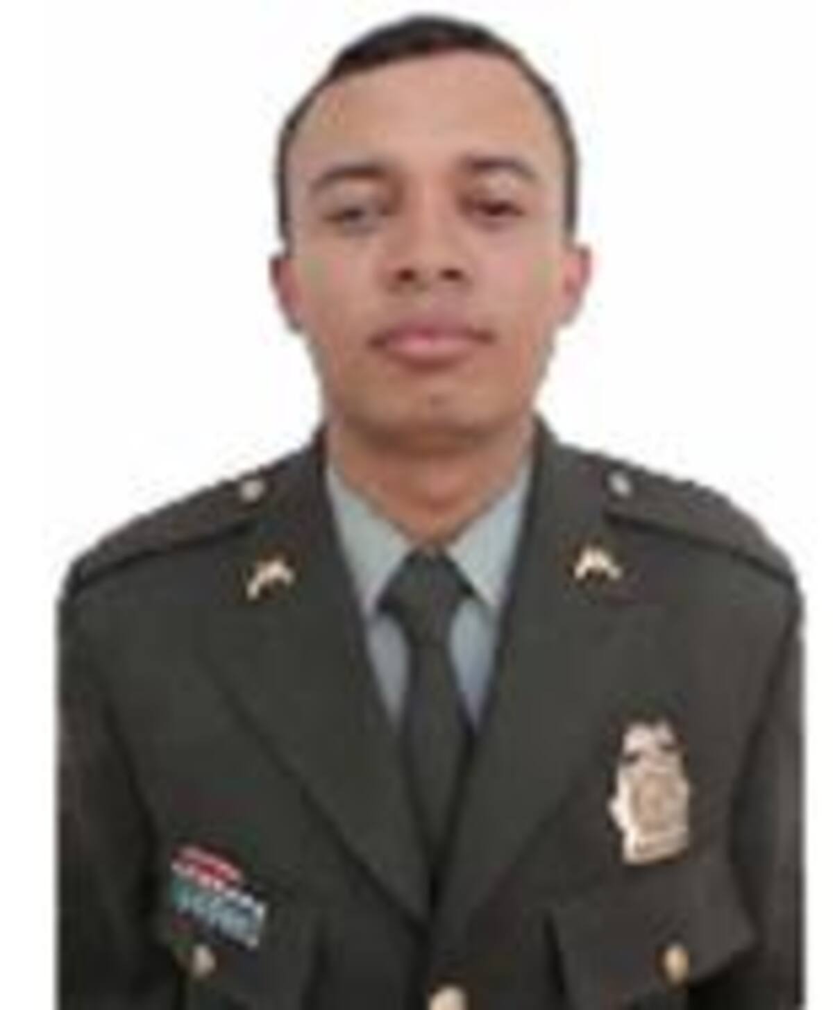 Edwin Enrique Zapata Alvis, patrullero asesinado.
