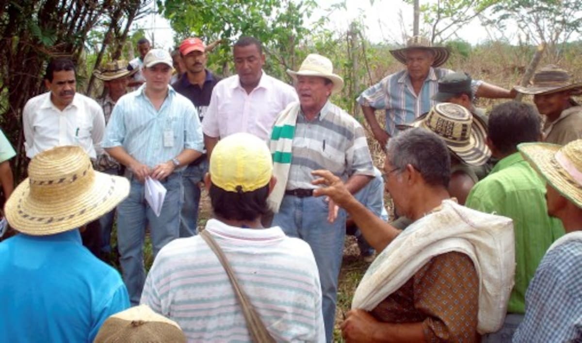Toda clase de presiones sufrieron los campesinos para salir de la hacienda, pero siempre aguardaron la esperanza de retornar. ARCHIVO