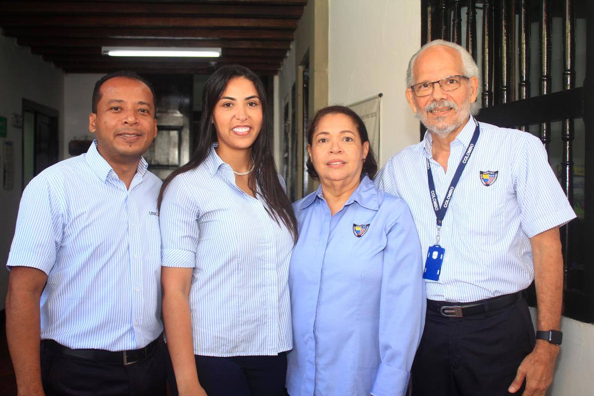 Naby Mondol, Key Ospino, Hilda Cueto y Alfredo Camargo.