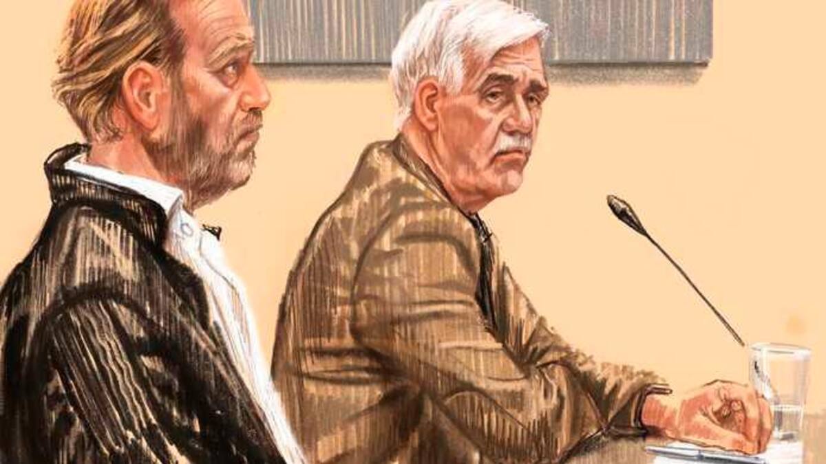 La audiencia fue el viernes 16 de octubre en Países Bajos. El abogado defensor con Peter P.Ⓒ //PETRA URBAN//de telegraaf.