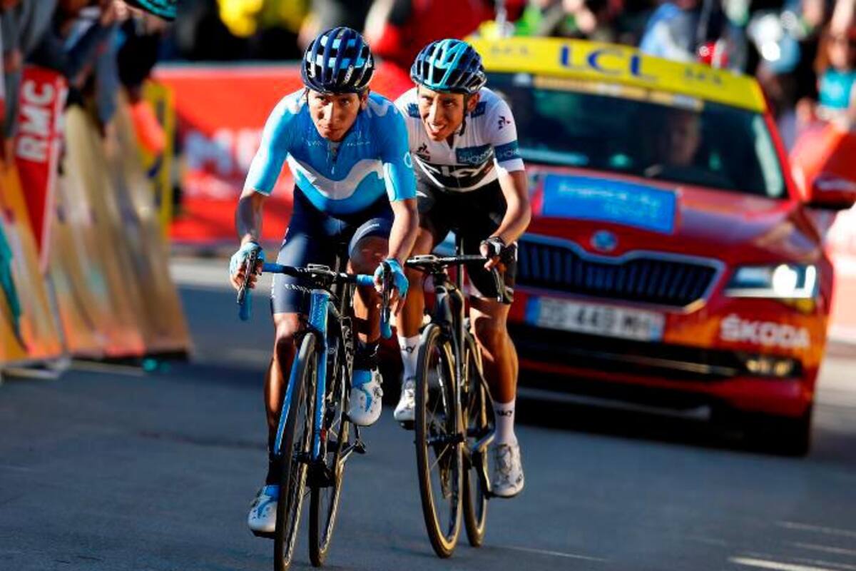 Nairo Quintana y Egan Bernal encabezan nómina para mundial en Inglaterra