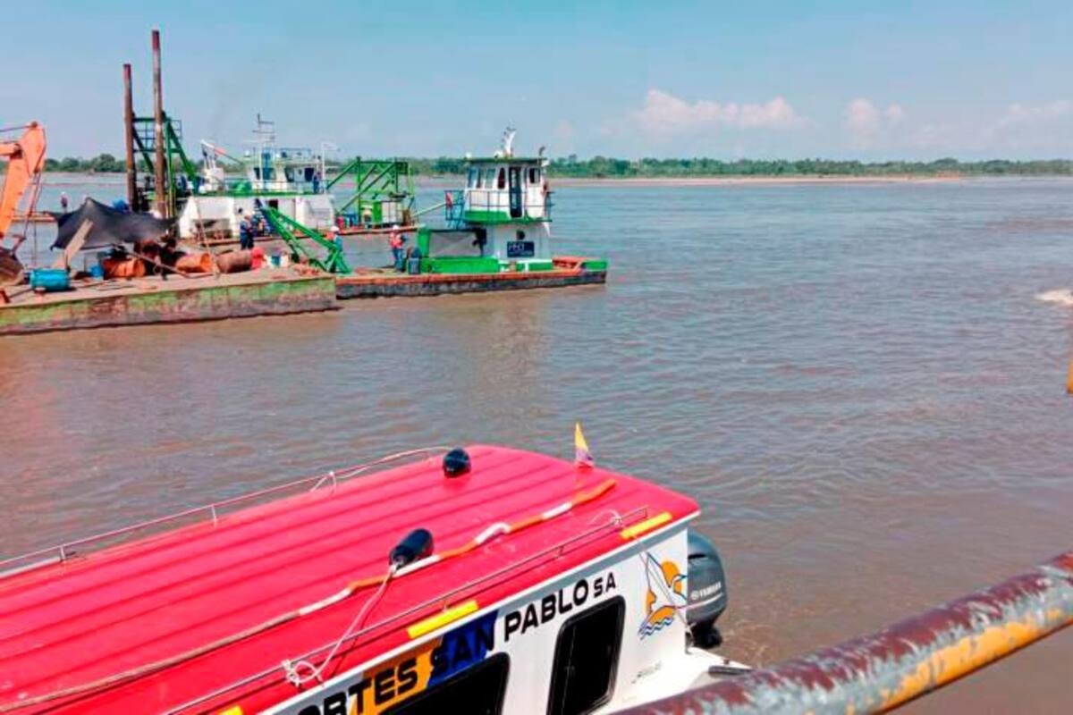 Canoa con tres adultos y un menor cayó al Magdalena: iban para San Pablo