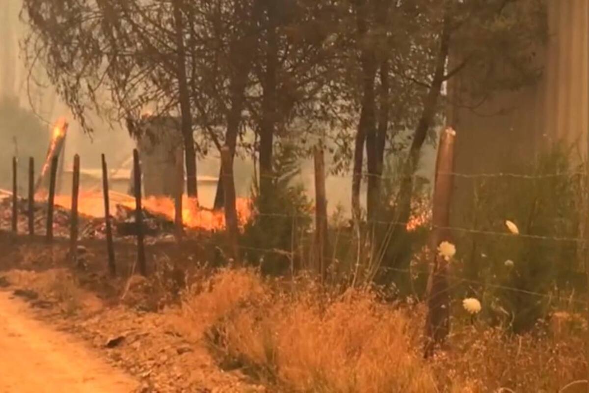 Sube a 22 el número de muertos por los incendios en el centro-sur de Chile
