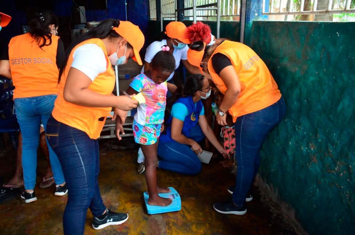 Las brigadas contaron con el apoyo de la Fundación Coontigo, Coosalud, Consejo Comunitario Afrodescendiente de Islas del Rosario y Fundación Islas del Rosario. //Cortesía