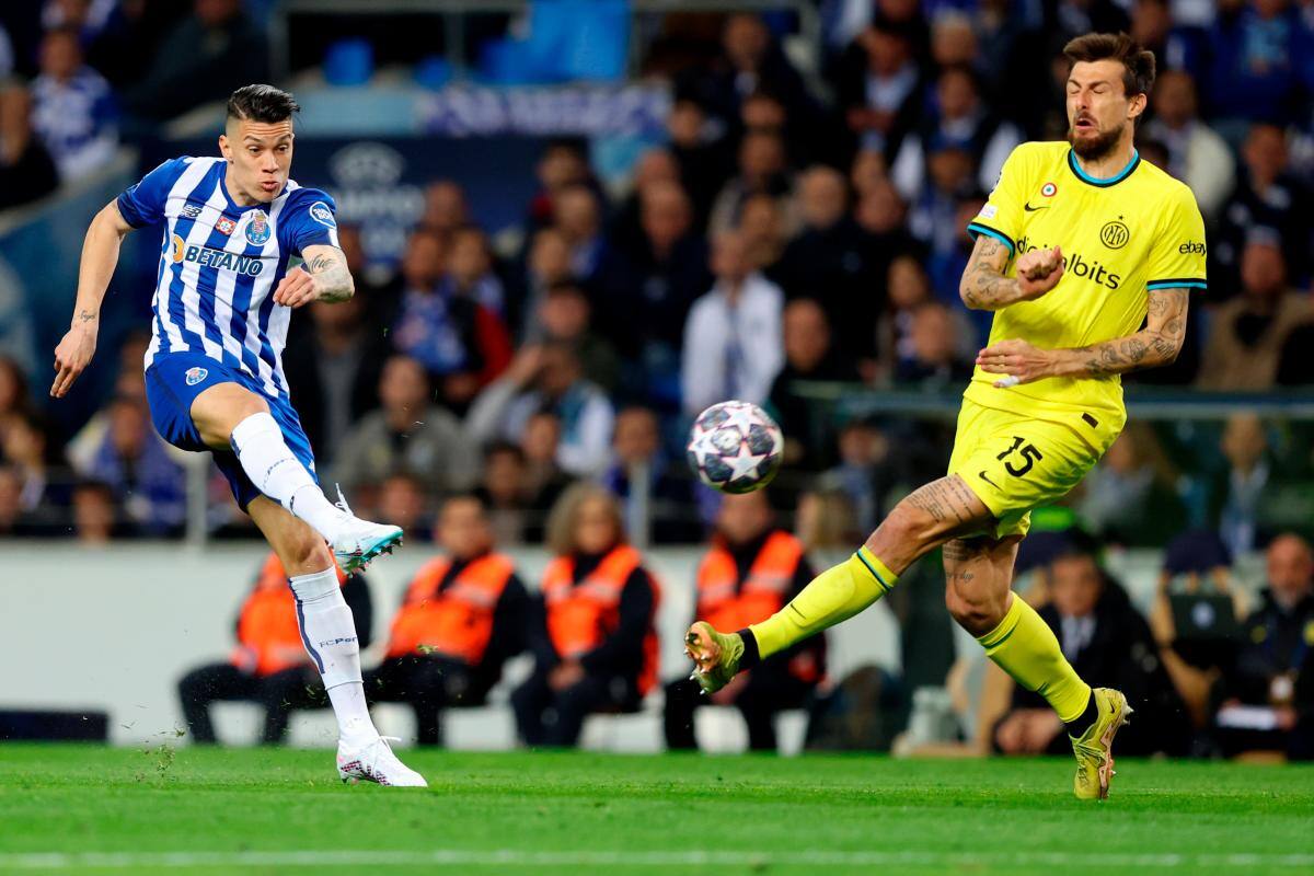 Así le fue al Porto de Matheus Uribe frente al Inter por Champions League