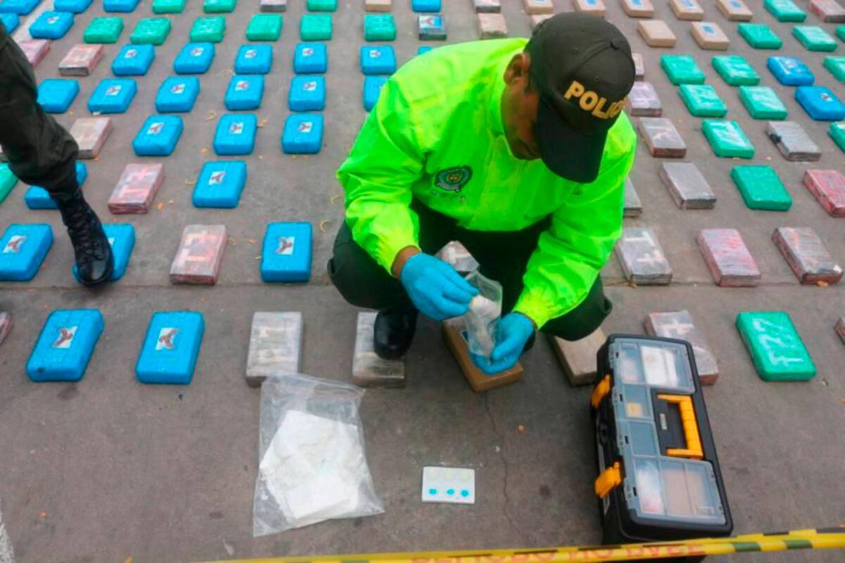 Más de 300 kilos de cocaína fueron incautados en puerto de Cartagena
