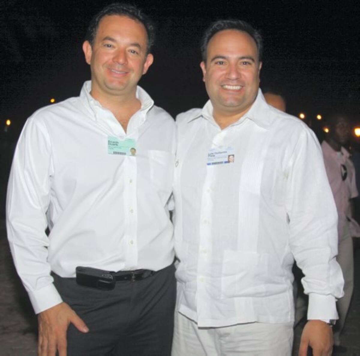 El viceministro de Desarrollo Empresarial, Ricardo Duarte Duarte y el ministro de Comercio, Luis Guillermo Plata.