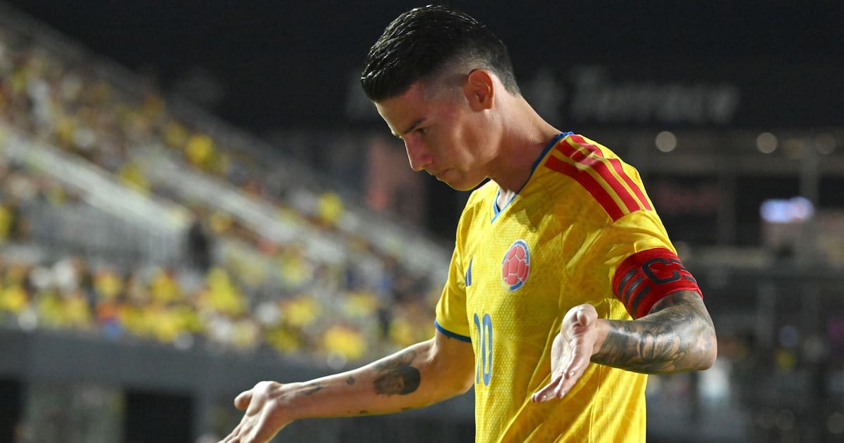 James Rodríguez Presented at His New Club