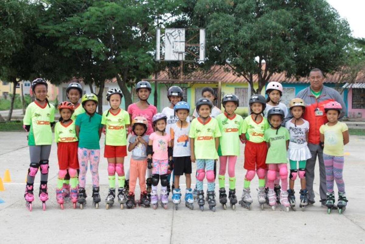 El patinaje es una de las disciplinas que muestra un gran nivel en Cartagena. Luis Herrán//El Universal