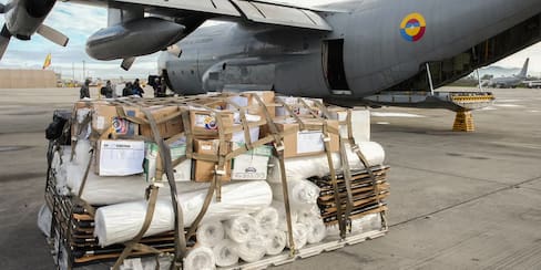Colombia envía hospital de campaña a Venezuela para atender a víctimas de los terremotos