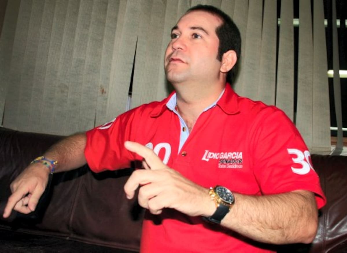 Lidio García perdió la pelea en el CNE. Los votos no le alcanzaron para la curul en el Senado.