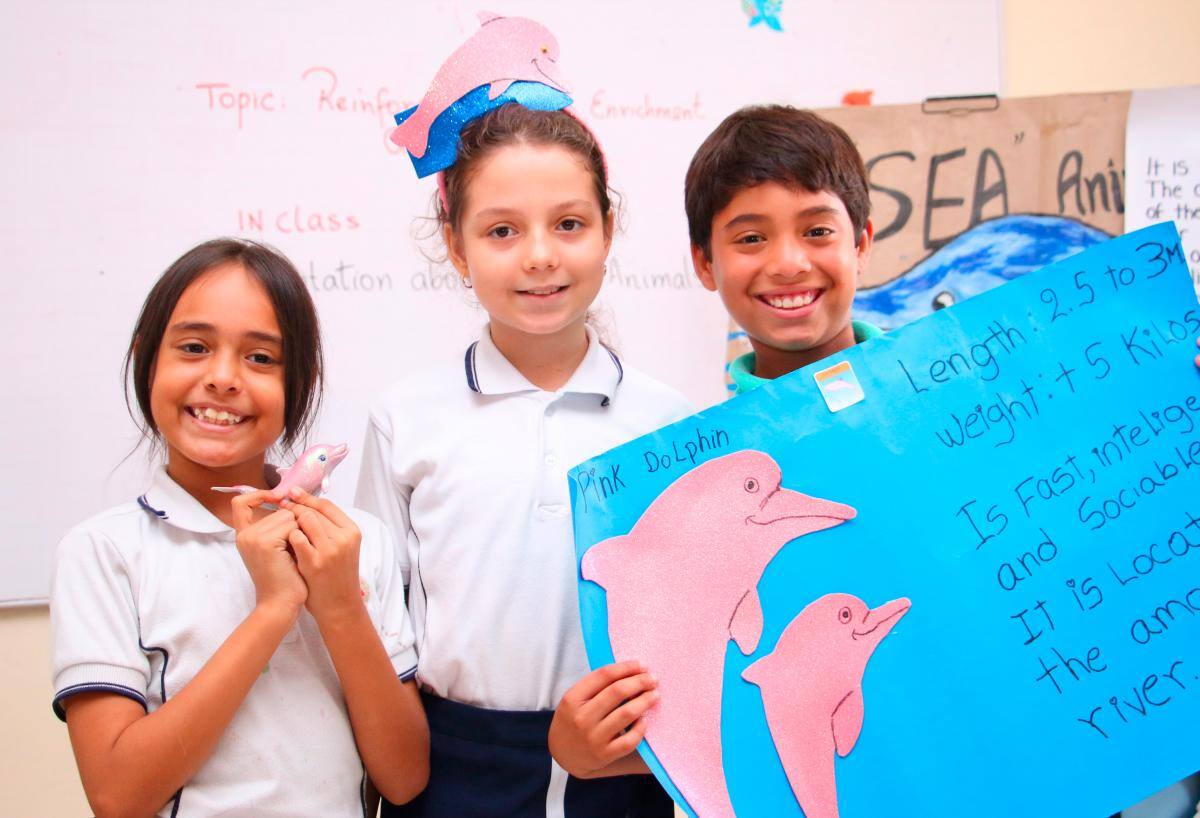 Angie Armenteros, María Salomé y Alejandro Botero.