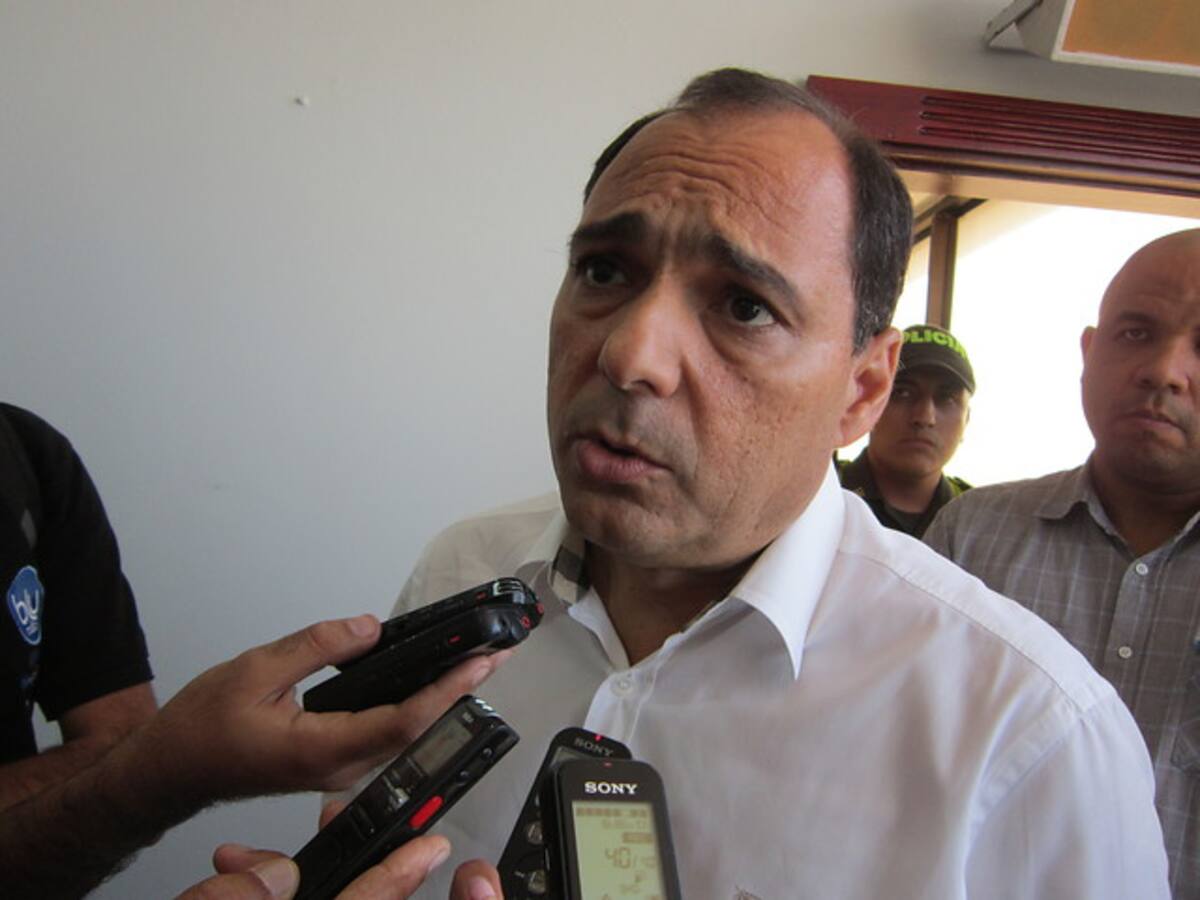 El gobernador del Atlántico, José Antonio Segebre Colprensa