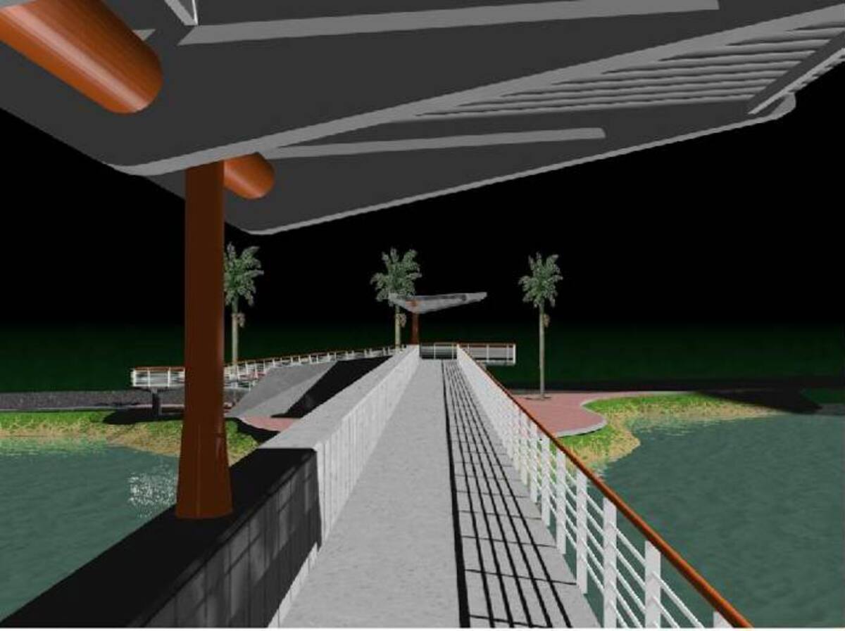 Puente Peatonal Jiménez.