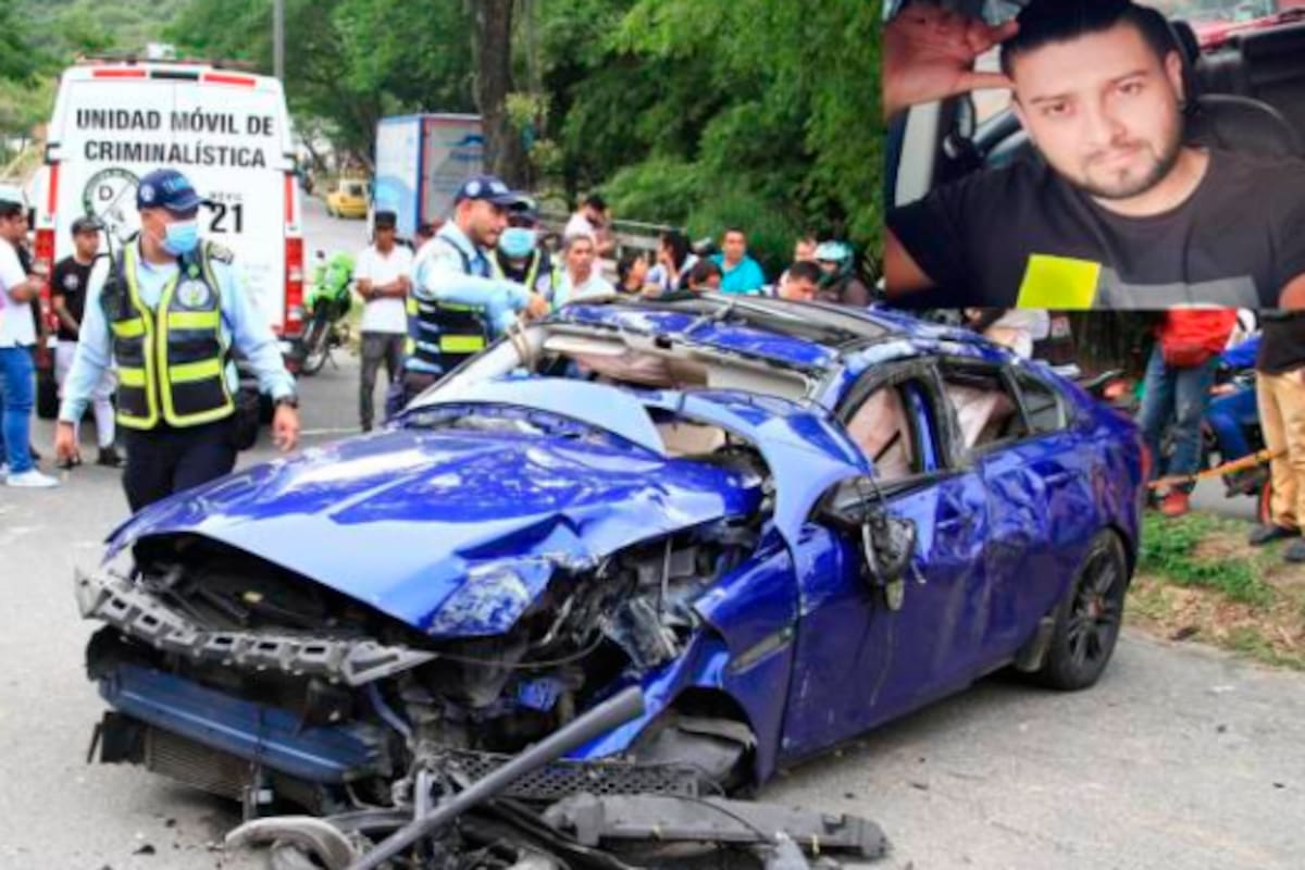 Ángelo Figueroa: el hombre que falleció en accidente de Jaguar en Bucaramanga