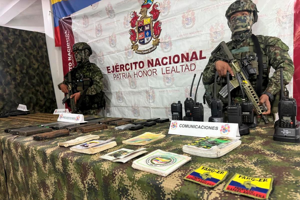 Fuerzas Militares reportan la muerte de dos integrantes del EMC en Cauca