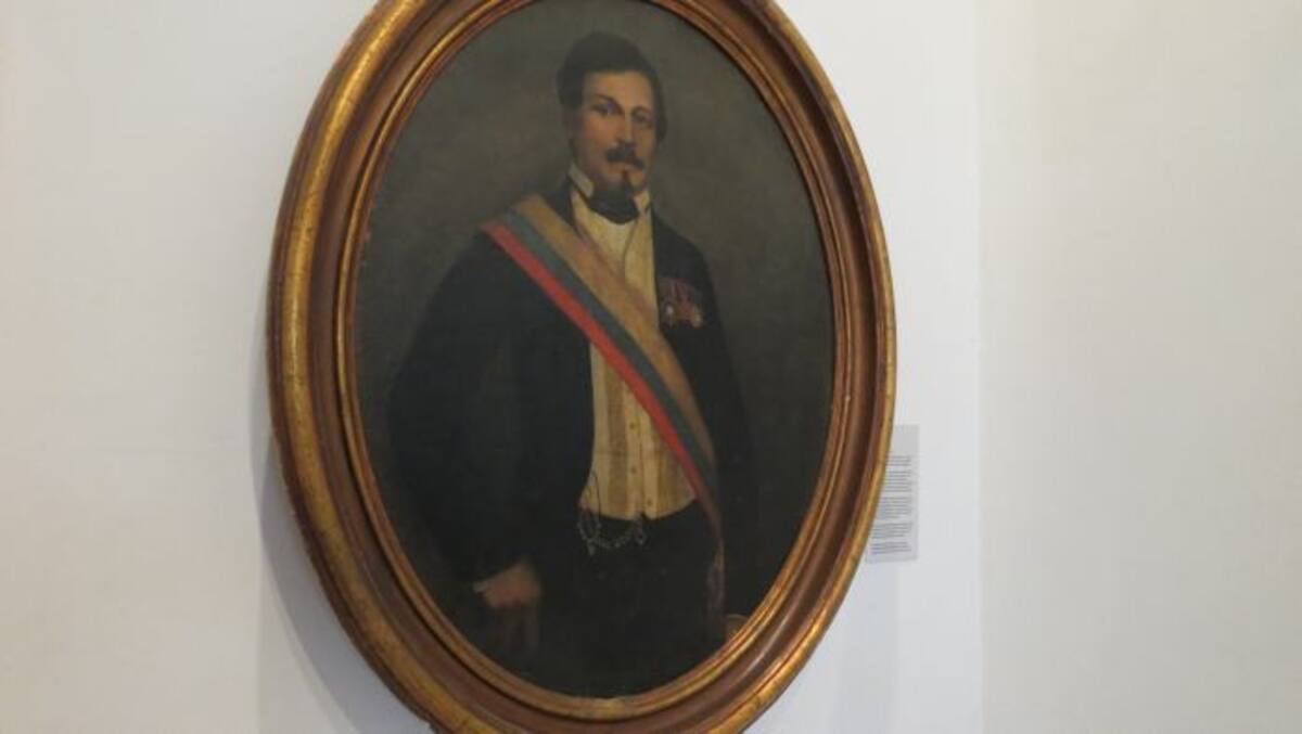 Cuadro de Nieto Gil en el Museo Histórico de Cartagena. ANDREA RODRÍGUEZ.