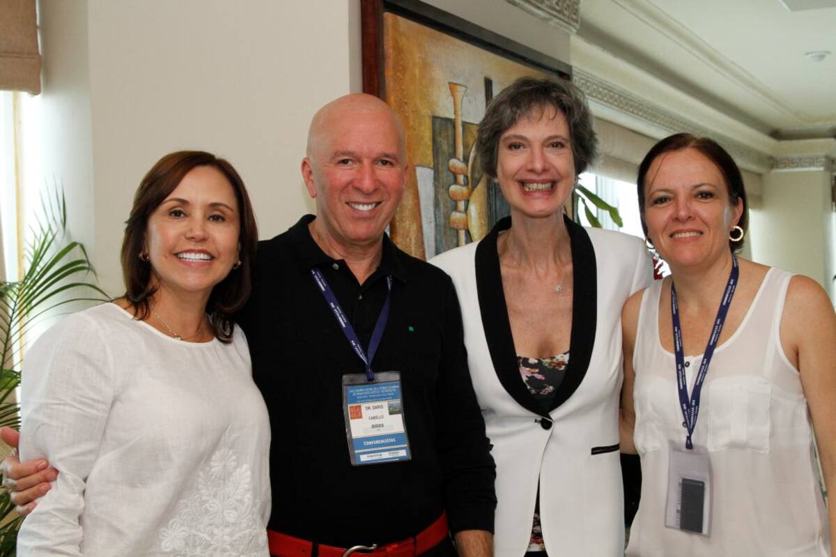 Jeannette Unquito, Darío Cabello, Vera Cardin y Luz Angela Molina.