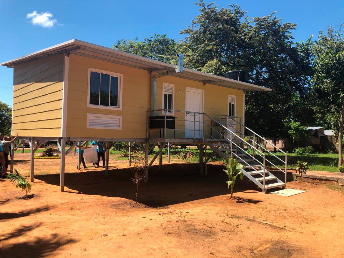 Prototipo de viviendas rurales. // CORTESÍA