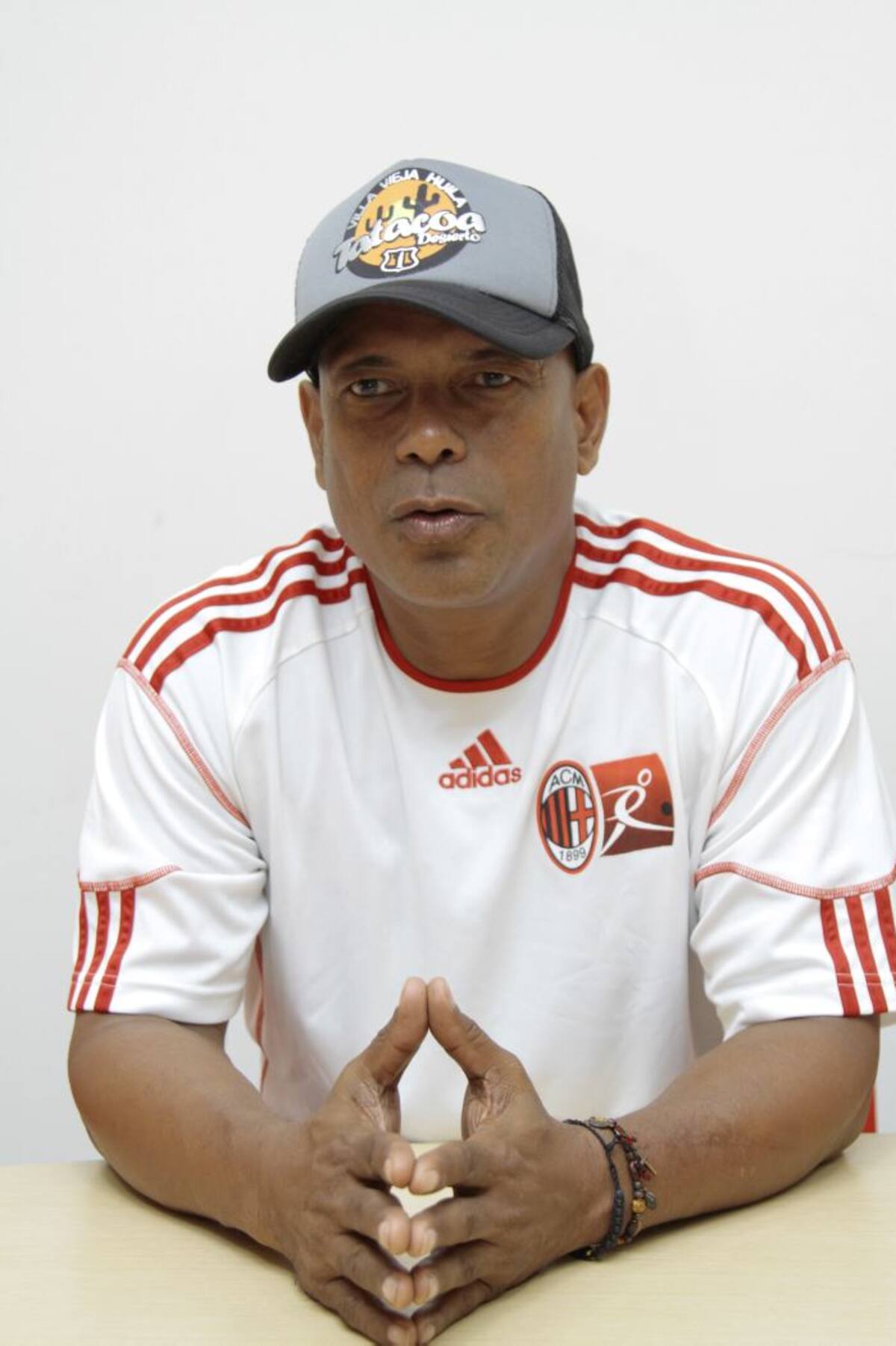 Rody Díaz, coordinador en Cartagena del Campamento Milan Junior. Luis Eduardo Herrán-El Universal