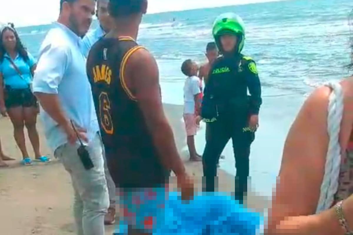 Turista, de 63 años, se ahogó mientras disfrutaba del mar en La Boquilla