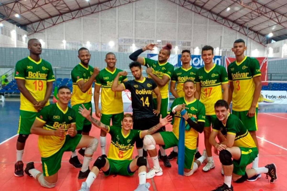 Bolívar Dtteam, muy fuerte en Nacional de Voleibol Masculino