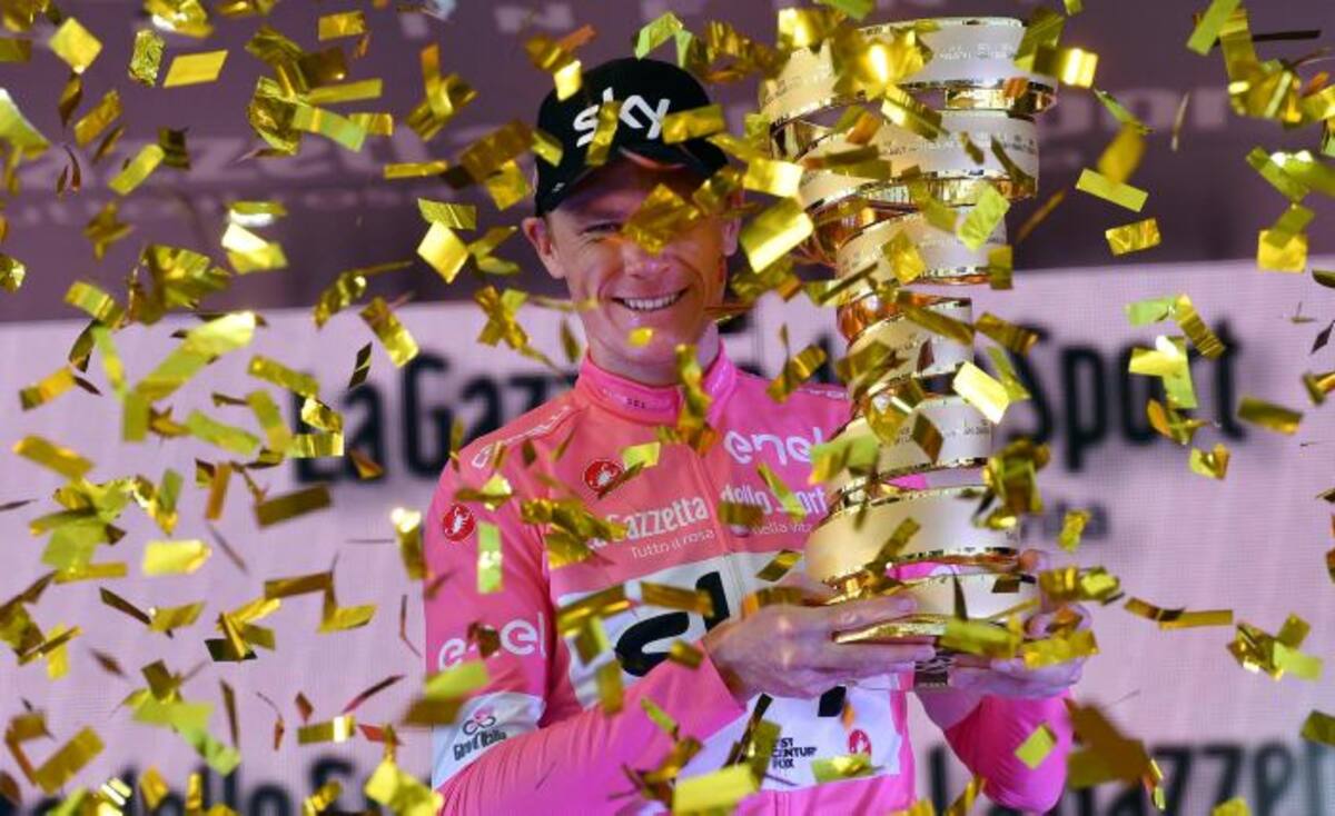 El exciclista francés Bernard Hinault criticó que la organización del Giro haya dejado correr en la edición de este año al británico Chris Froome EFE Daniel Dal Zennaro