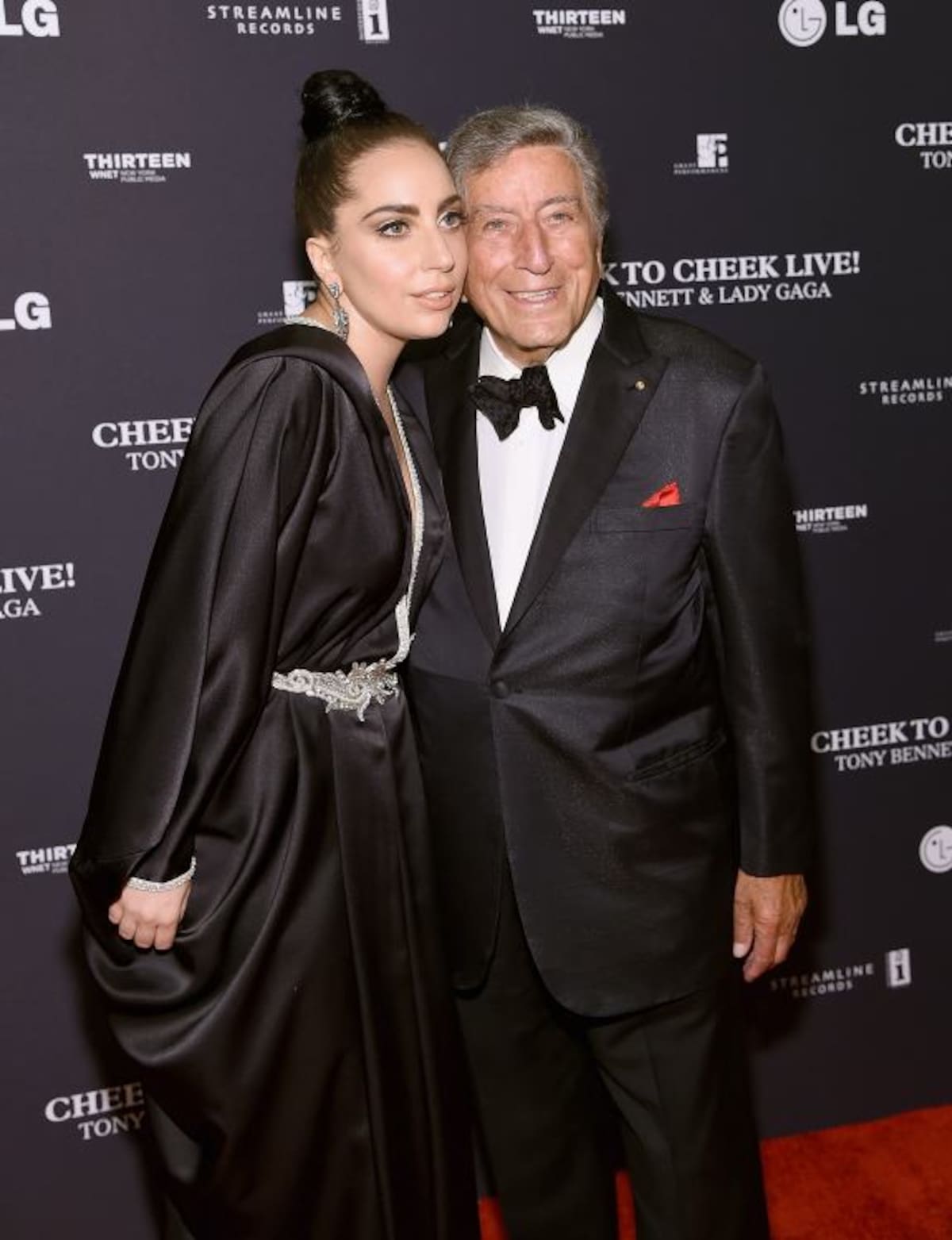 Lady Gaga y Tony Bennett. AFP Jamie McCarthy