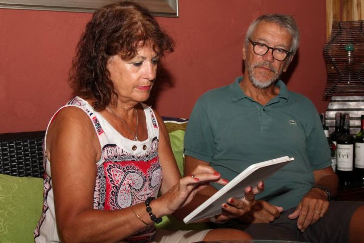 Dominique y René Torá llegaron a la ciudad el pasado 27 de abril para disfrutar de sus vacaciones. Kailline Giraldo-El Universal