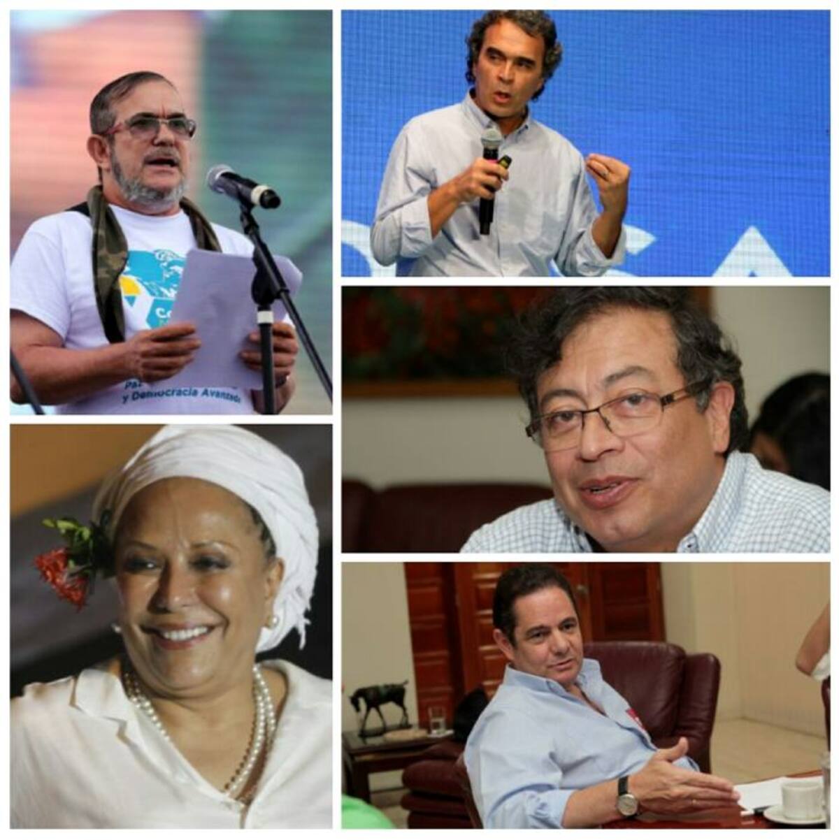 Candidatos presidenciales 2018.