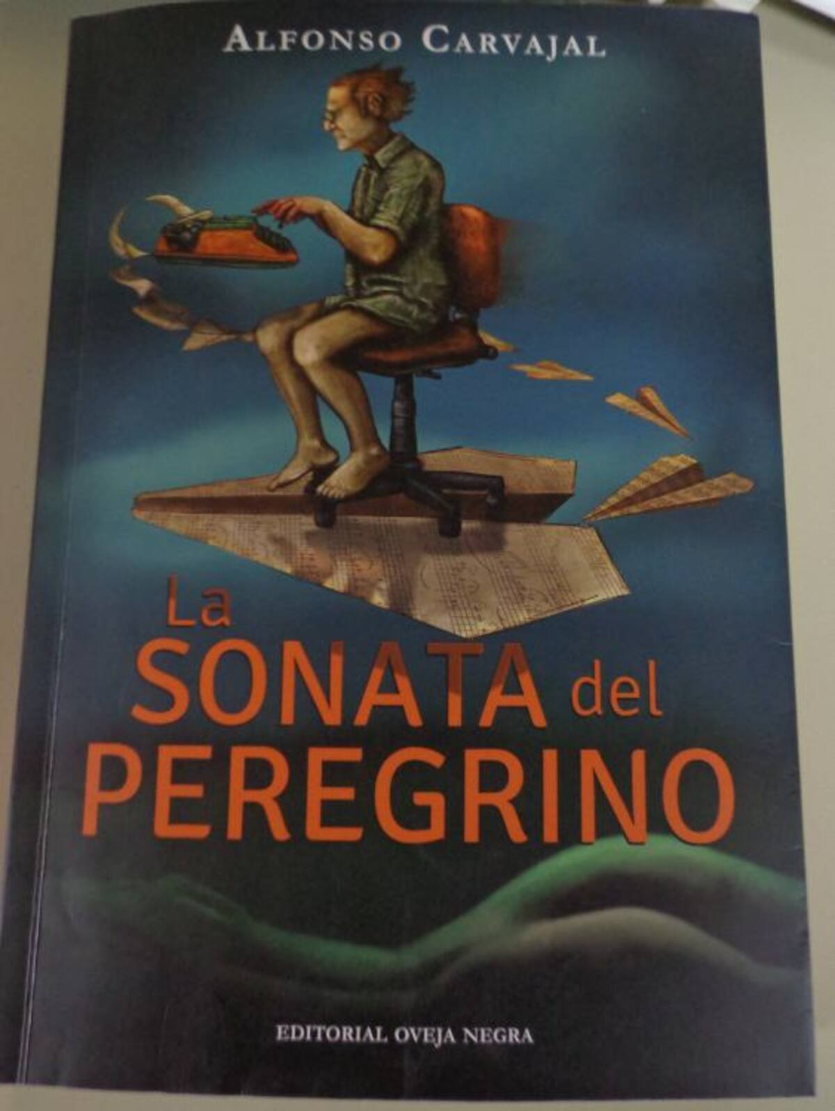 Portada de la nueva novela de Alfonso Carvajal. Cortesía