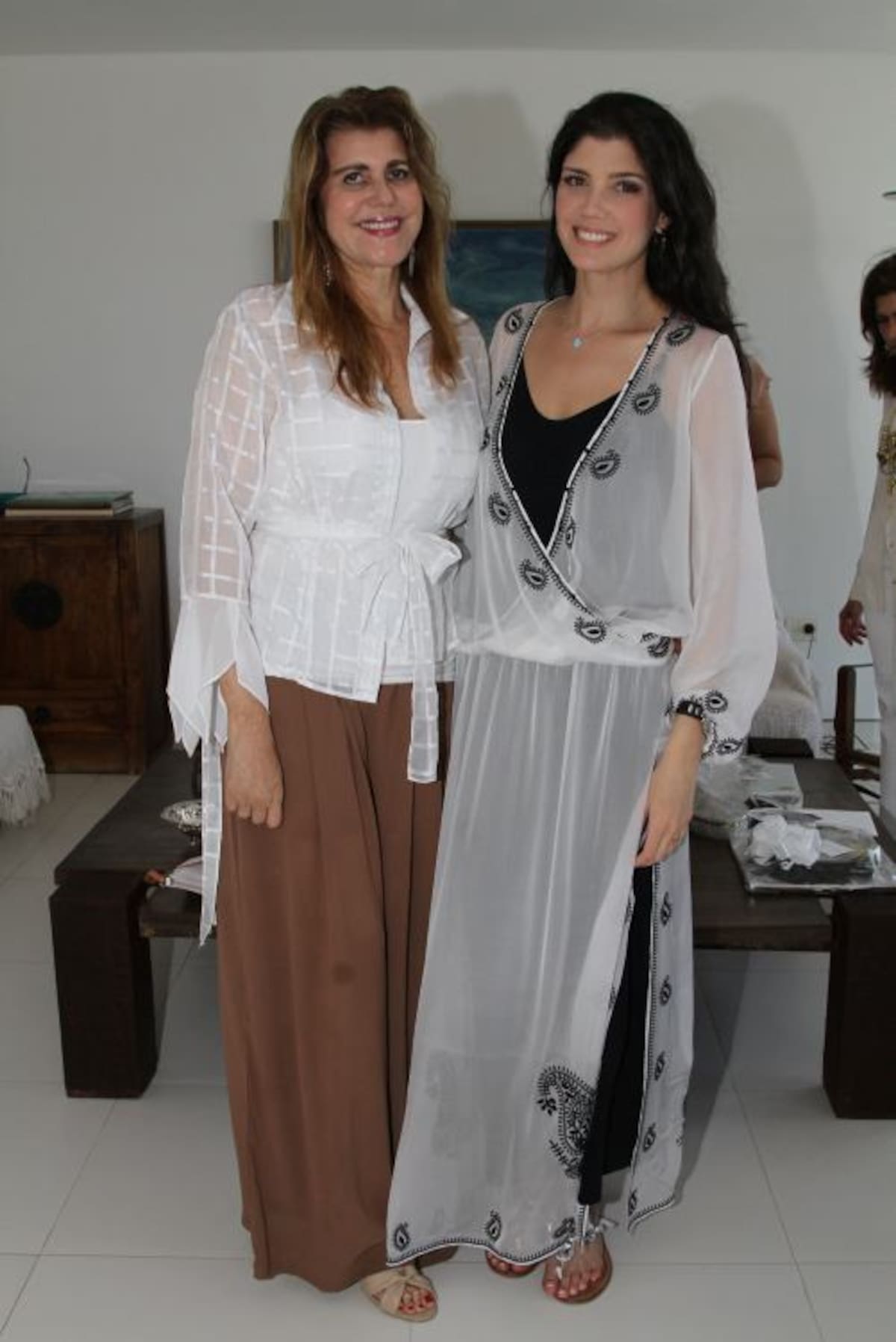 Lucy Gómez y su hija, Andrea Noceti.