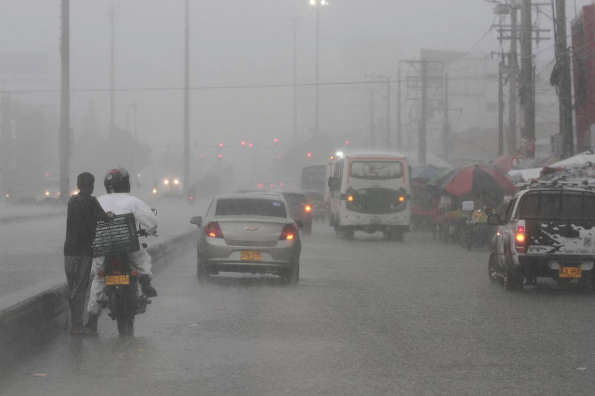 Cae fuerte aguacero en Cartagena; estas son las recomendaciones