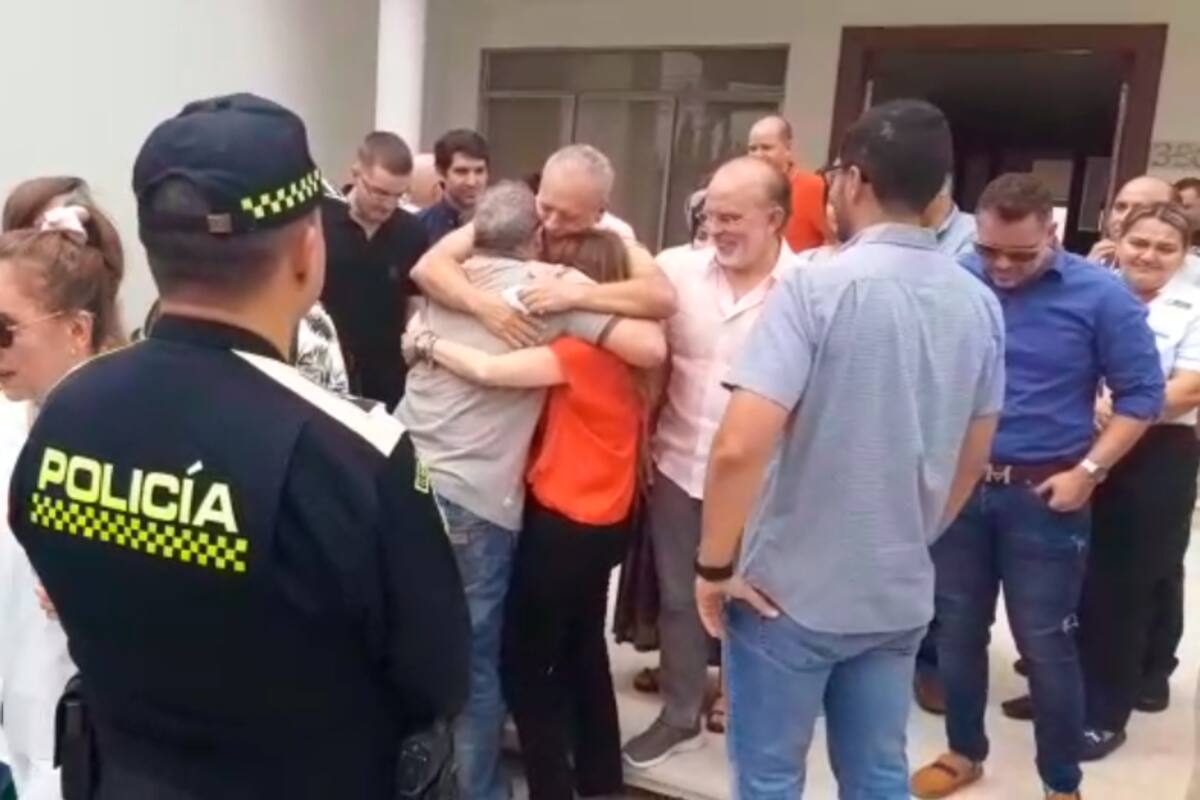 ¡Salim Haddad ya está en Montería! El empresario fue liberado en Cesar