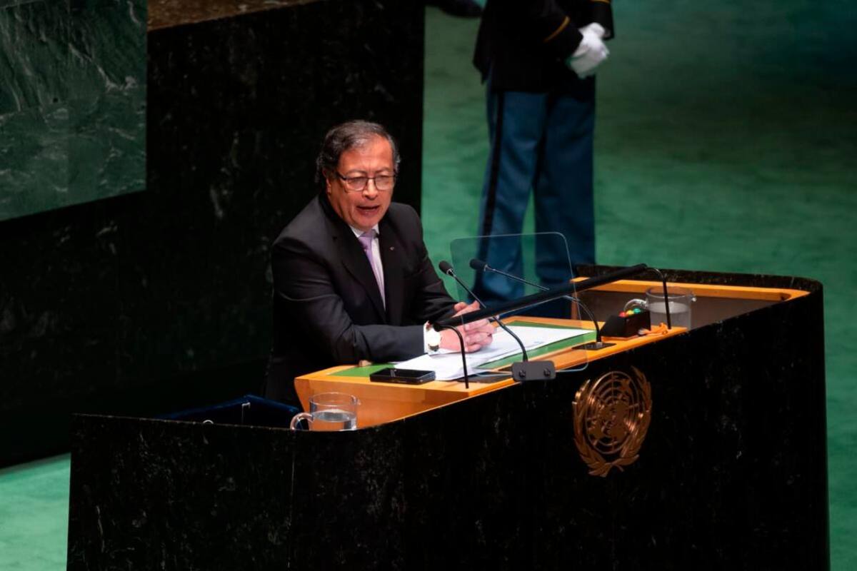 Video: el incómodo momento que vivió Petro en la Asamblea de la ONU