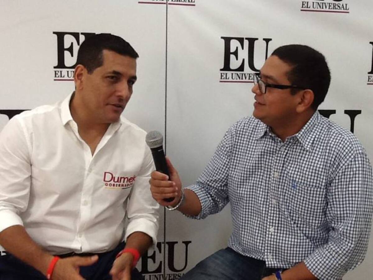 Dumek Turbay, aspirante a la Gobernación de Bolívar. EL UNIVERSAL