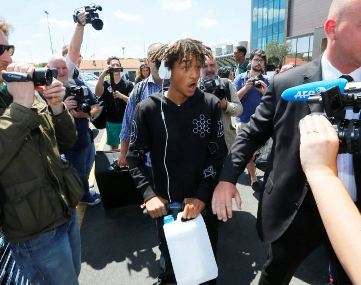 Jaden Smith asistió a la recepción Fabio Muzzi - AP