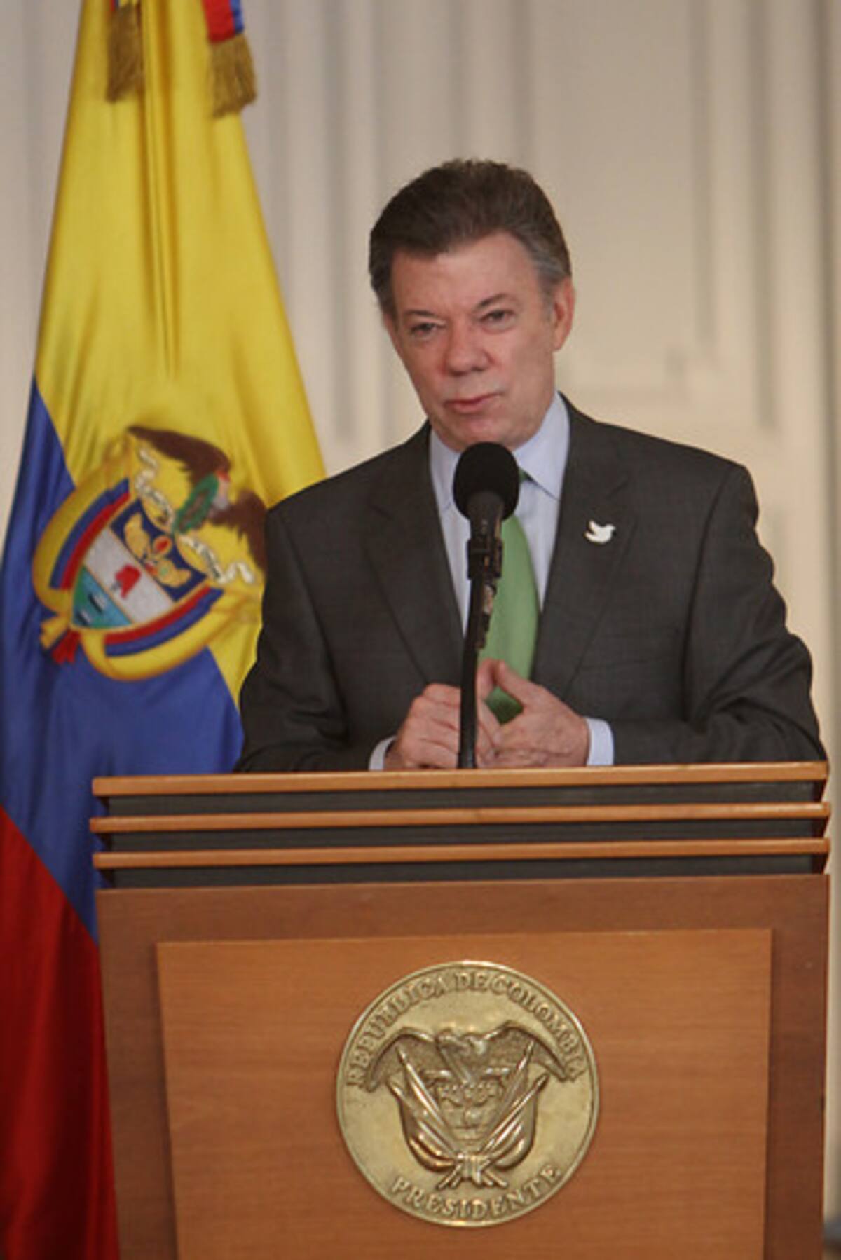 Juan Manuel Santos, presidente de Colombia. COLPRENSA