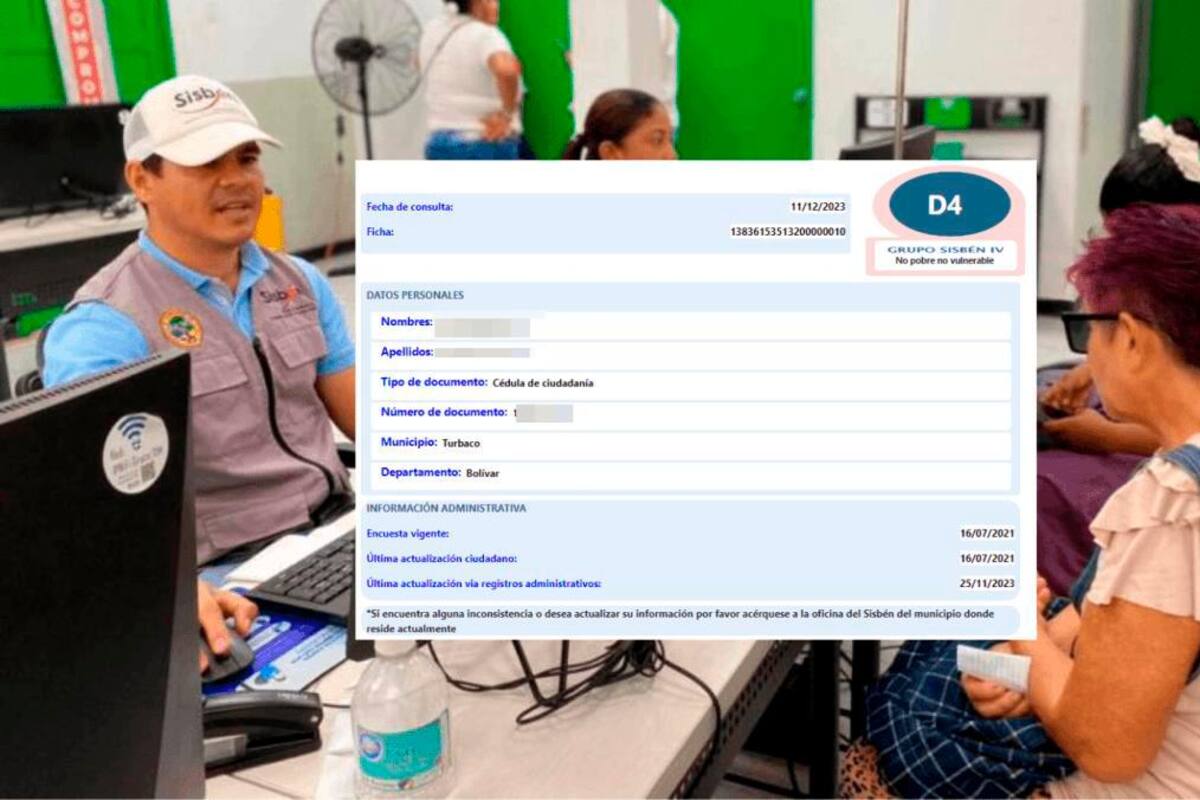 Sisbén: así puedes consultar paso a paso el grupo de tu núcleo familiar