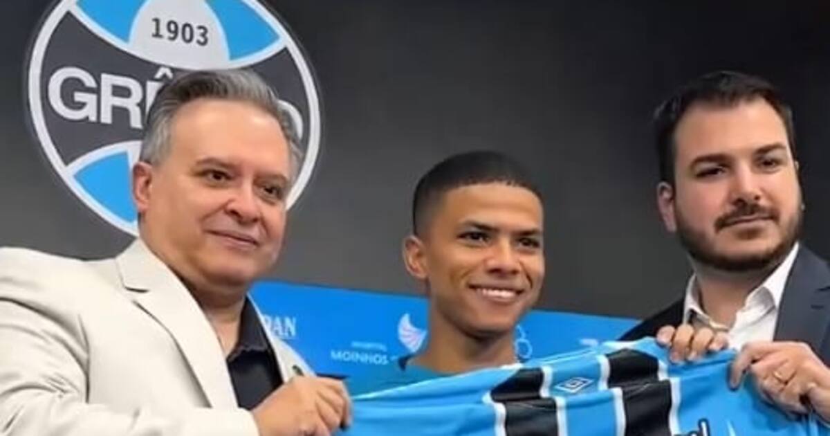 José Enamorado inicia su reto en Brasil con Gremio de Porto Alegre