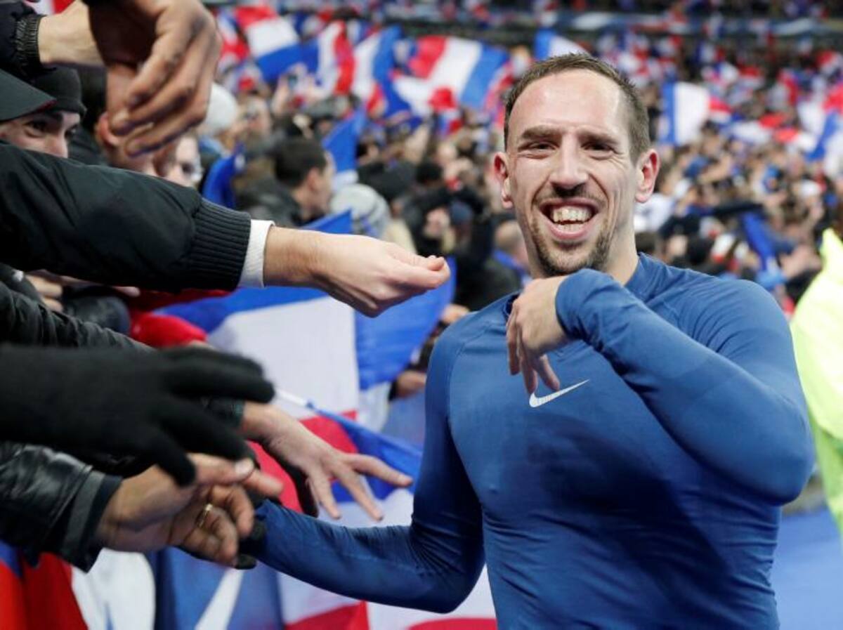 Franck Ribery. AP