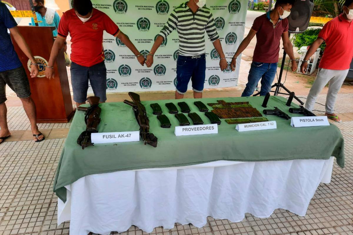 Golpes contra el Clan del Golfo en los Montes de María: nueve capturados
